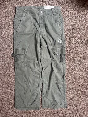 American Eagle Outfitters Olive Utility Cargo Pants